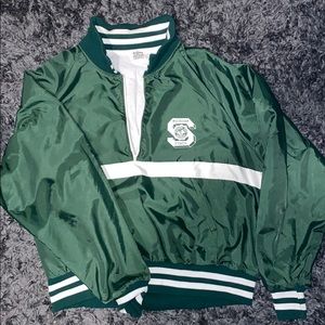 MSU windbreaker quarter zip